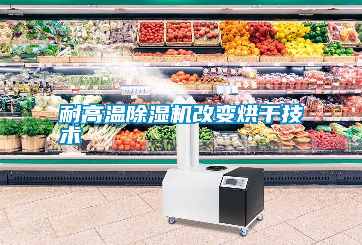 耐高温除湿机改变烘干技术