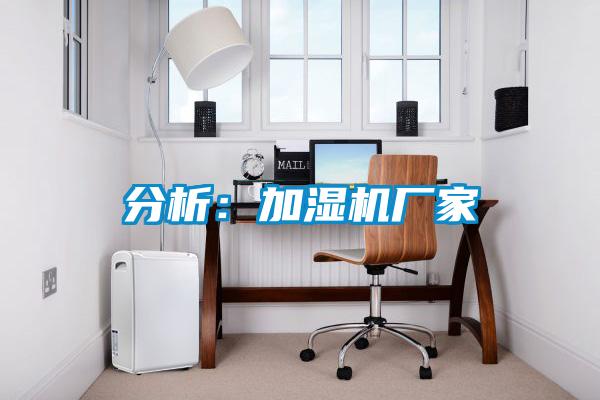分析：加湿机厂家