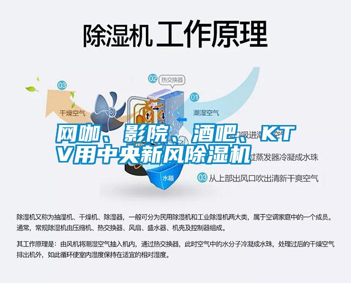 网咖、影院、酒吧、KTV用中央新风除湿机