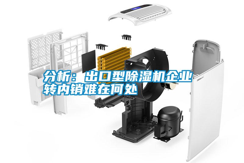 分析：出口型除湿机企业 转内销难在何处