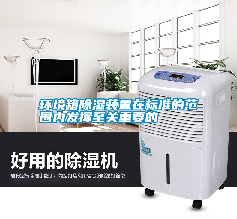 环境箱除湿装置在标准的范围内发挥至关重要的