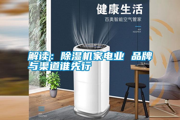 解读：除湿机家电业 品牌与渠道谁先行
