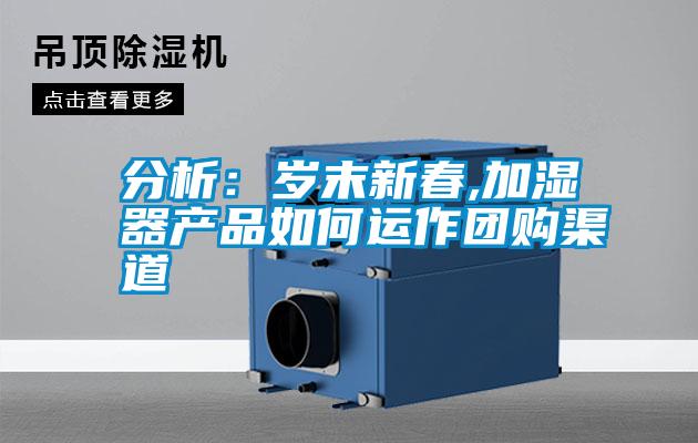 分析：岁末新春,加湿器产品如何运作团购渠道