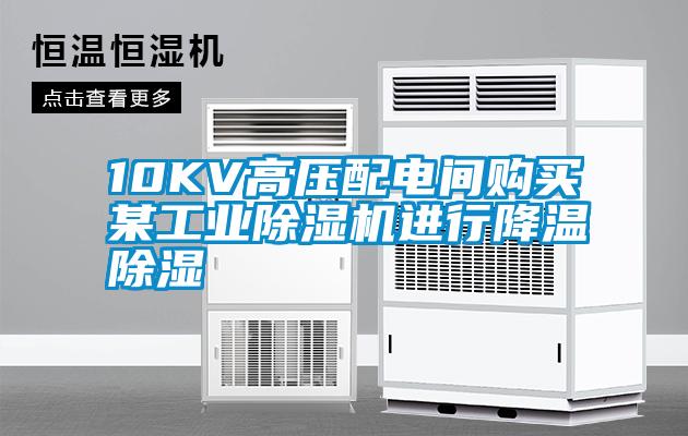 10KV高压配电间购买某工业除湿机进行降温除湿