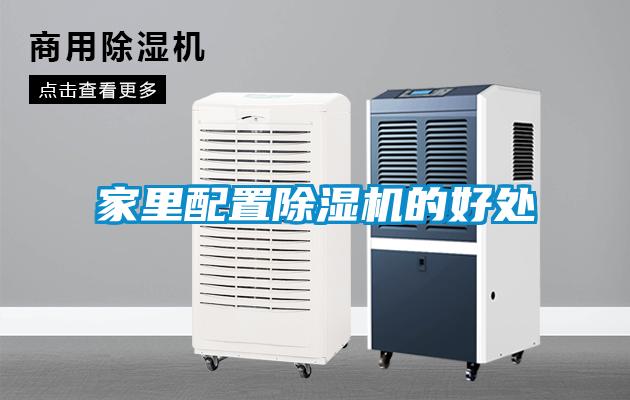 家里配置除湿机的好处