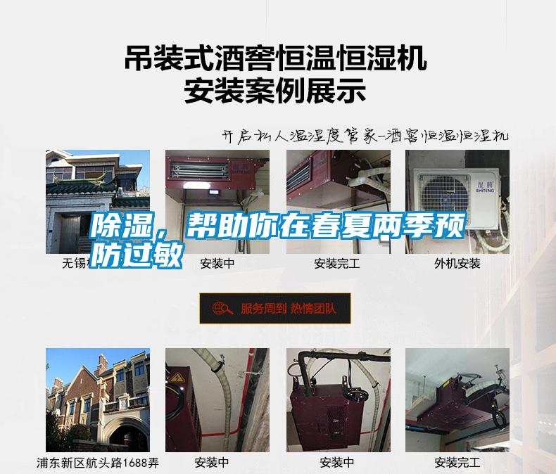 除湿，帮助你在春夏两季预防过敏