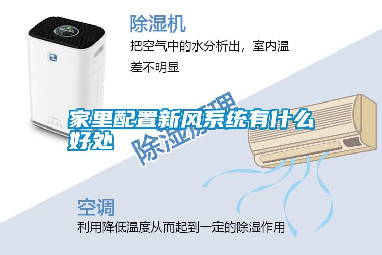 家里配置新风系统有什么好处