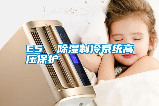 E5  除湿制冷系统高压保护