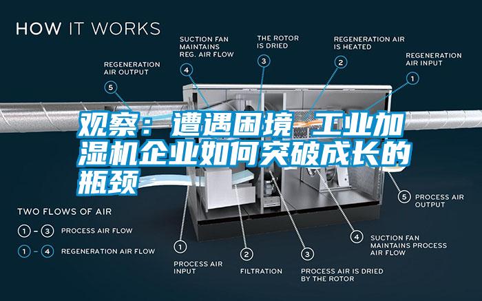 观察：遭遇困境 工业加湿机企业如何突破成长的瓶颈