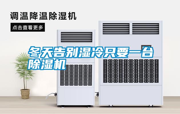 冬天告别湿冷只要一台除湿机