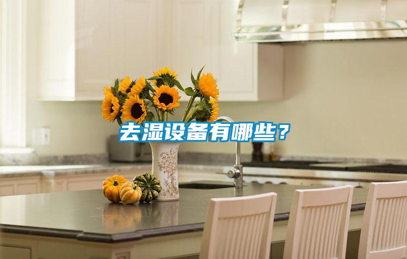 去湿设备有哪些？