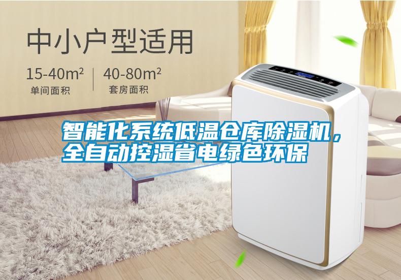 智能化系统低温仓库除湿机，全自动控湿省电绿色环保