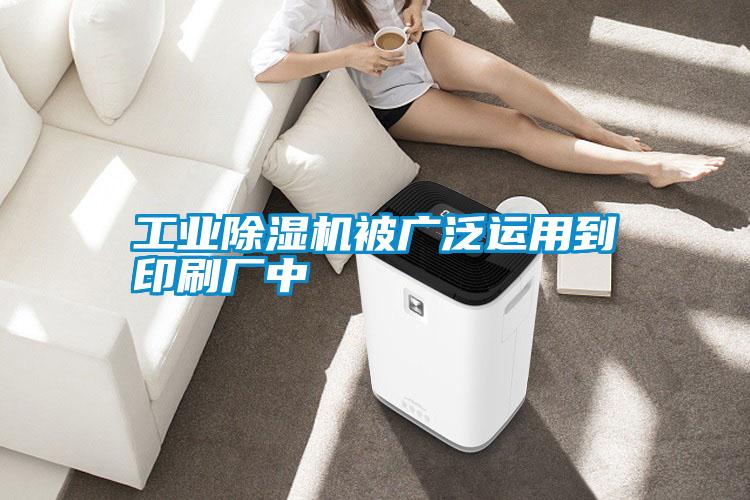 工业除湿机被广泛运用到印刷厂中