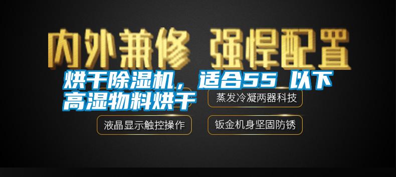 烘干除湿机，适合55℃以下高湿物料烘干