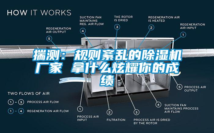 揣测：规则紊乱的除湿机厂家 拿什么炫耀你的成绩