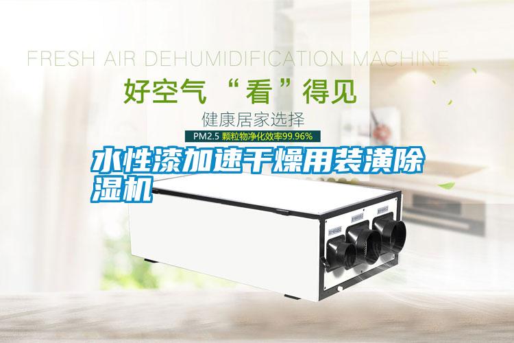 水性漆加速干燥用装潢除湿机