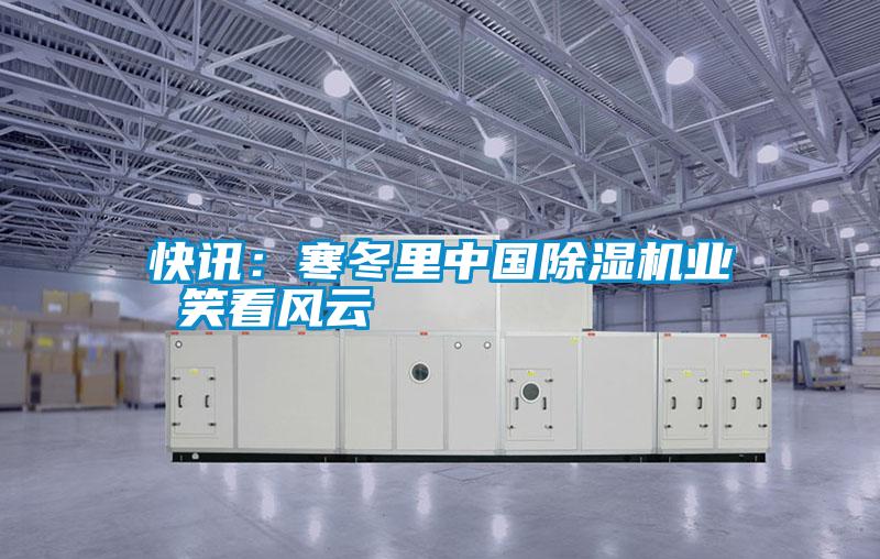 快讯：寒冬里中国除湿机业 笑看风云