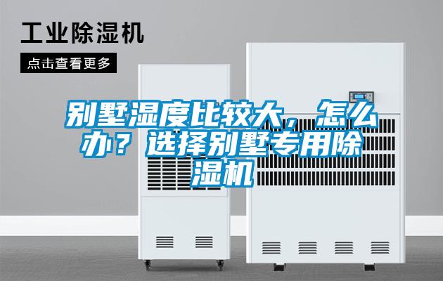 别墅湿度比较大，怎么办？选择别墅专用除湿机