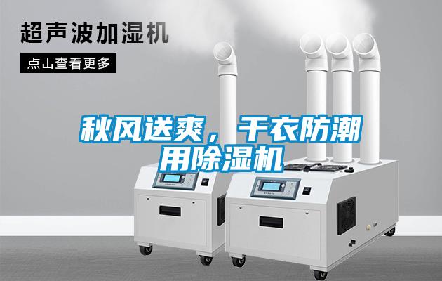 秋风送爽，干衣防潮用除湿机