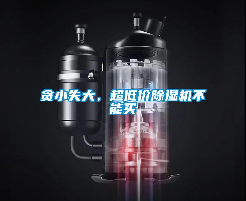 贪小失大，超低价除湿机不能买