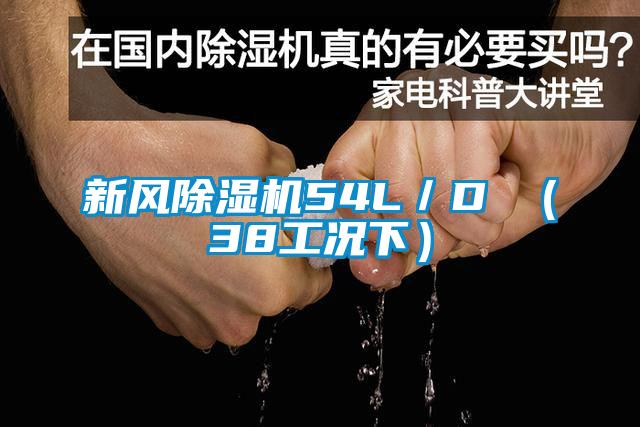 新风除湿机54L／D （38工况下）