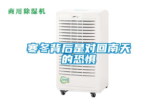 寒冬背后是对回南天的恐惧