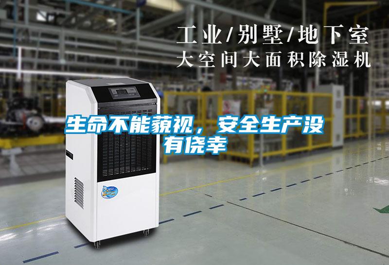 生命不能藐视，安全生产没有侥幸