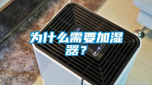 为什么需要加湿器？