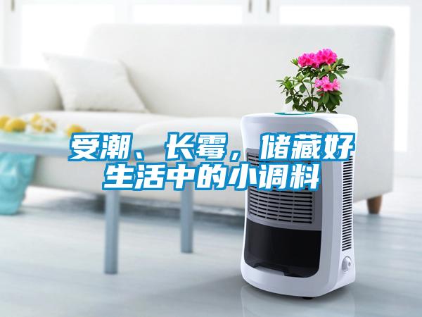 受潮、长霉，储藏好生活中的小调料
