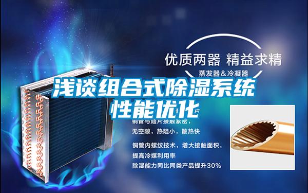 浅谈组合式除湿系统性能优化