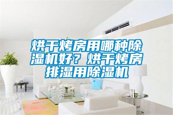 烘干烤房用哪种除湿机好？烘干烤房排湿用除湿机