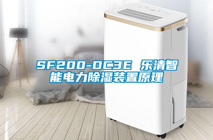 SF200-DC3E 乐清智能电力除湿装置原理