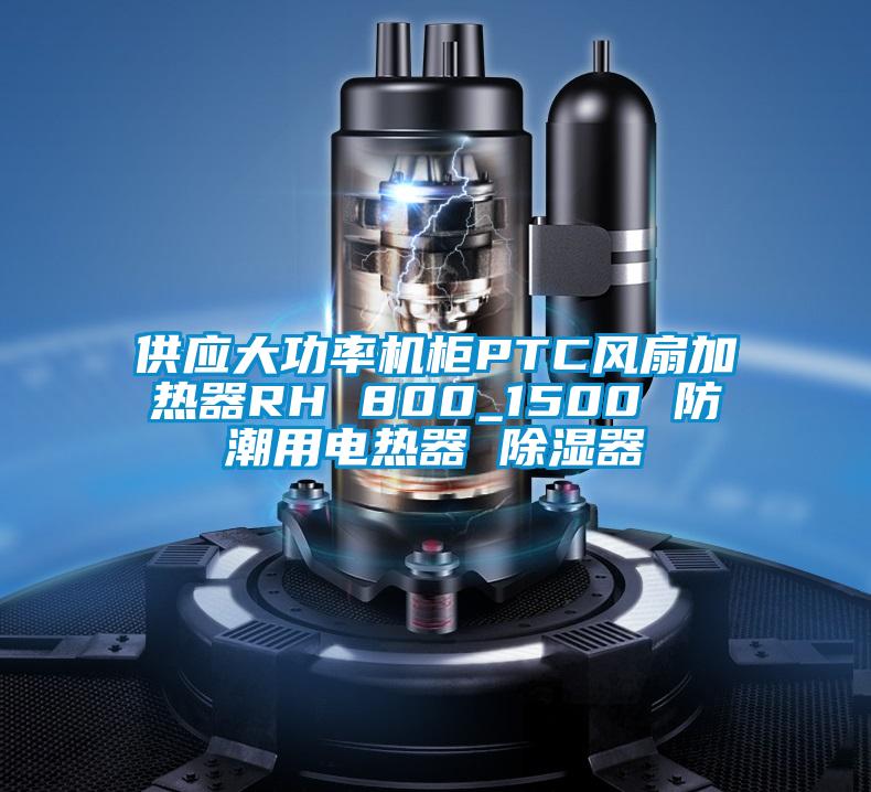 供应大功率机柜PTC风扇加热器RH 800_1500 防潮用电热器 除湿器