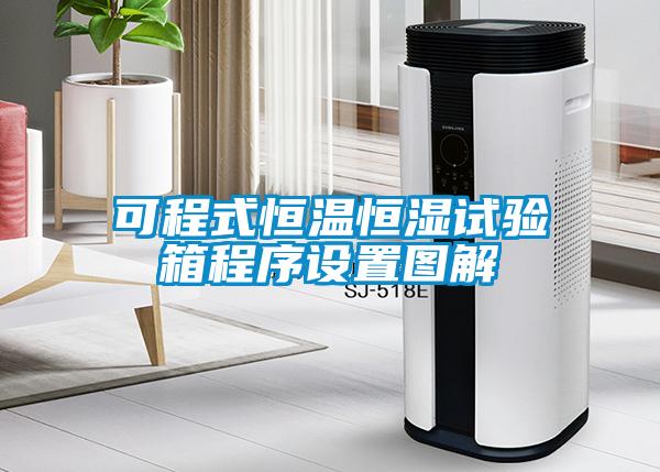 可程式恒温恒湿试验箱程序设置图解