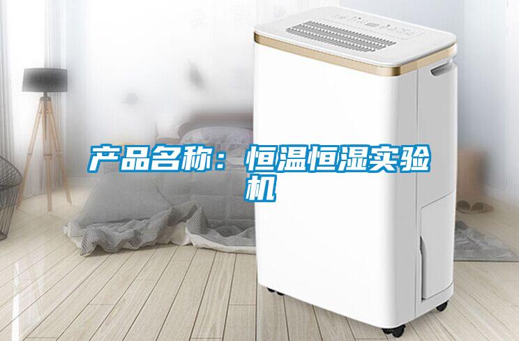 产品名称：恒温恒湿实验机