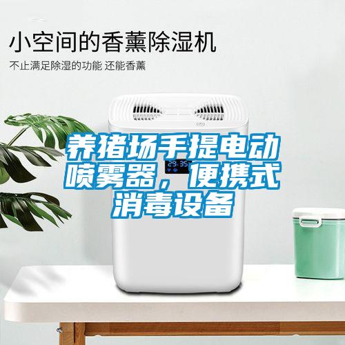 养猪场手提电动喷雾器，便携式消毒设备