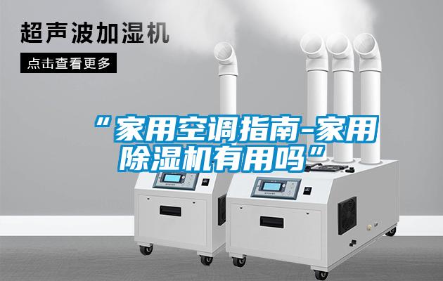 “家用空调指南-家用除湿机有用吗”
