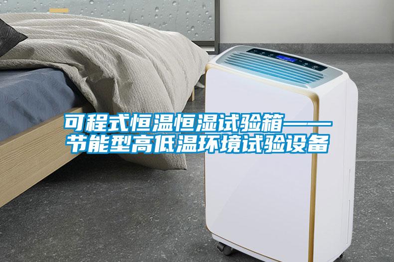可程式恒温恒湿试验箱——节能型高低温环境试验设备