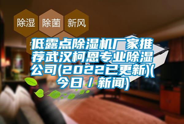 低露点除湿机厂家推荐武汉柯恩专业除湿公司(2022已更新)(今日／新闻)