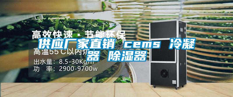 供应厂家直销 cems 冷凝器 除湿器