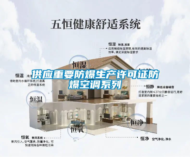 供应重要防爆生产许可证防爆空调系列