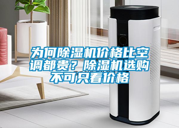 为何除湿机价格比空调都贵？除湿机选购不可只看价格