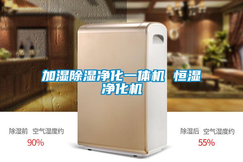 加湿除湿净化一体机 恒湿净化机
