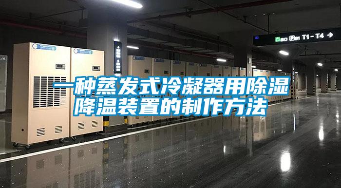 一种蒸发式冷凝器用除湿降温装置的制作方法