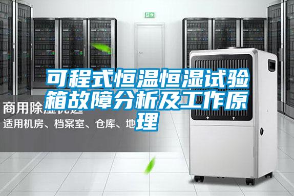 可程式恒温恒湿试验箱故障分析及工作原理