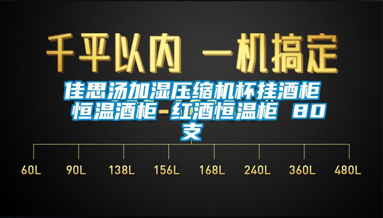 佳思汤加湿压缩机杯挂酒柜 恒温酒柜 红酒恒温柜 80支