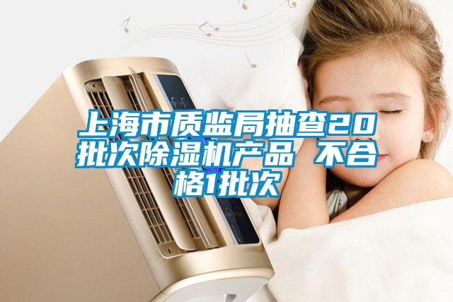 上海市质监局抽查20批次除湿机产品 不合格1批次