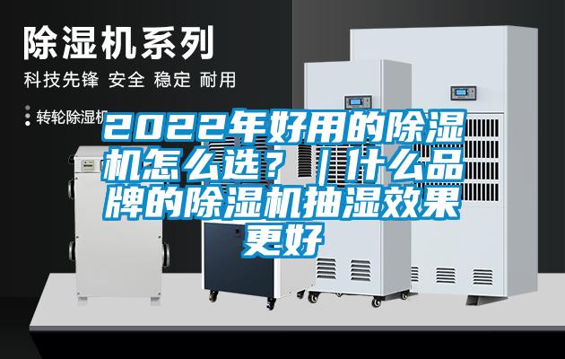 2022年好用的除湿机怎么选？｜什么品牌的除湿机抽湿效果更好