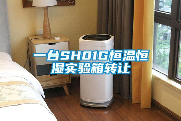 一台SH01G恒温恒湿实验箱转让