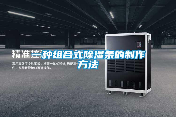 一种组合式除湿条的制作方法